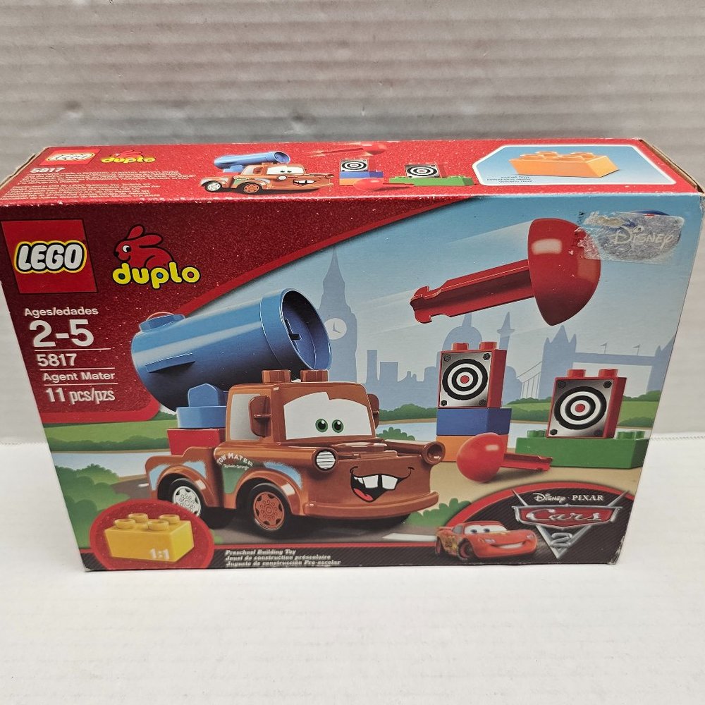 New Lego Duplo Cars 5817 4611285 Agent Matter Truck Building Blocks 2 - 5 Movie